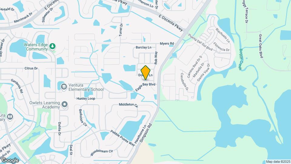 2730 Merrieweather Ln Map and Location Details