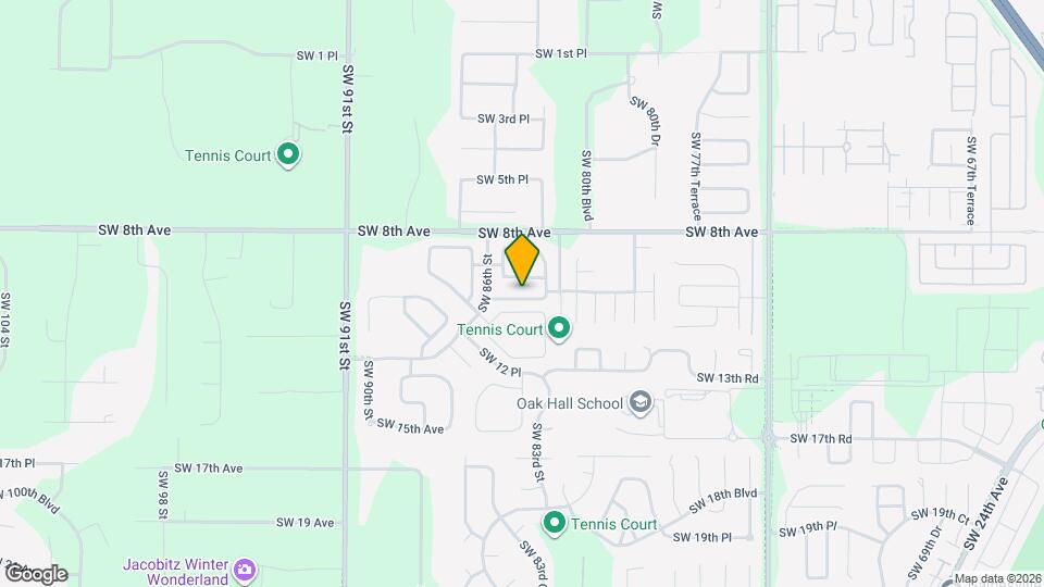 8430 SW 10th Pl Map and Location Details