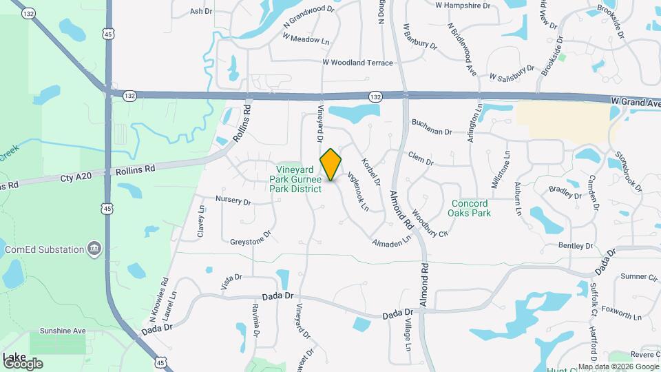 1526 Almaden Ln Map and Location Details