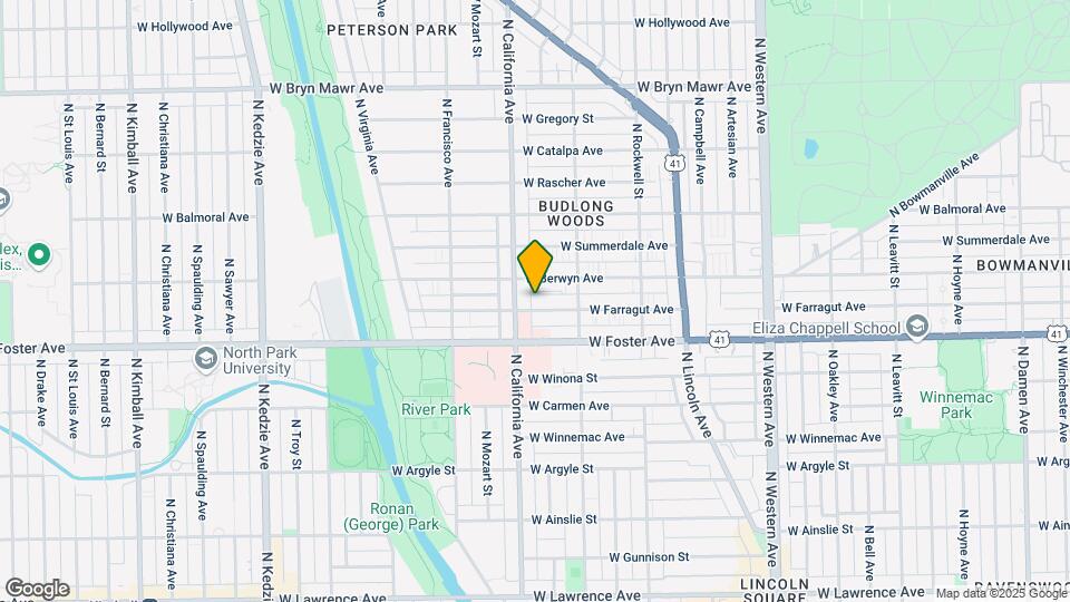 2740 W Farragut Ave, Unit 1 Map and Location Details