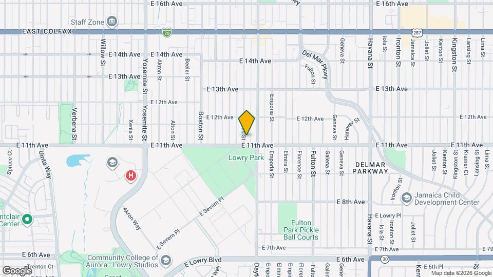 1124 Dallas St Map and Location Details