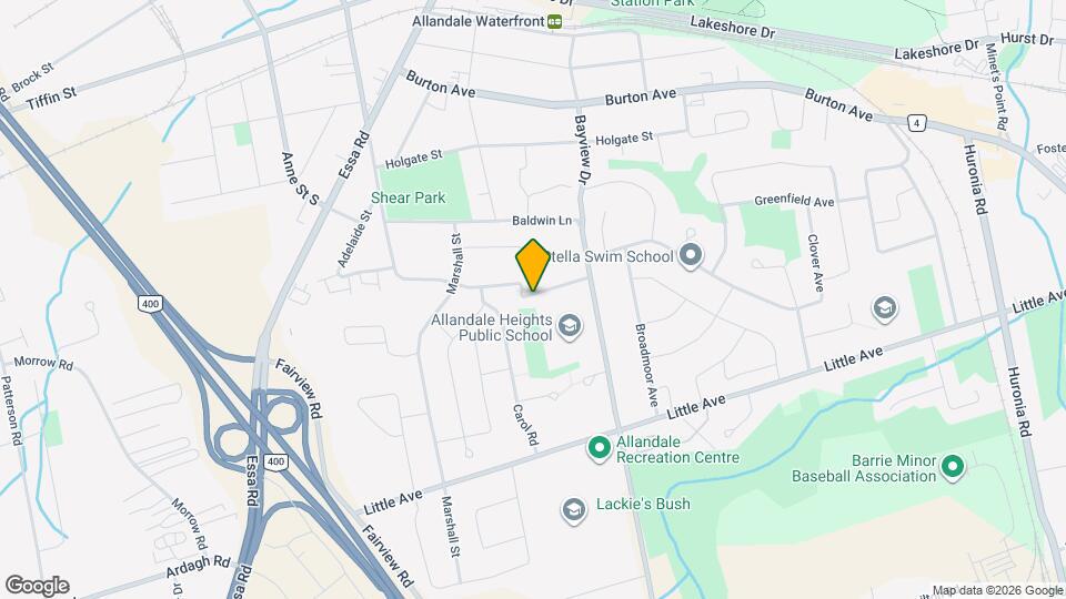 25 Glenridge Rd Map and Location Details