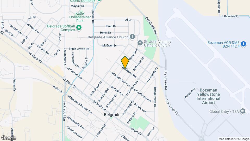314 N Quaw Blvd Map and Location Details