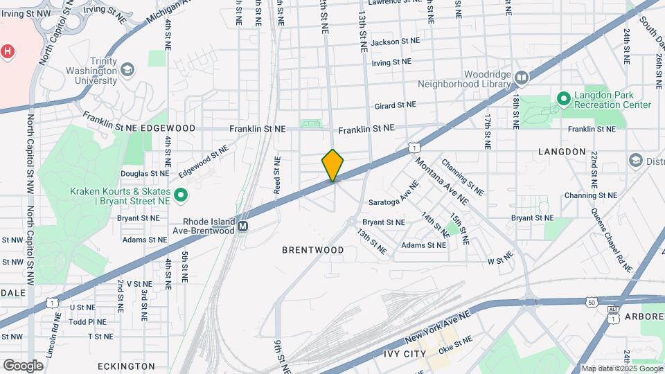 2420 12th St NE Map and Location Details