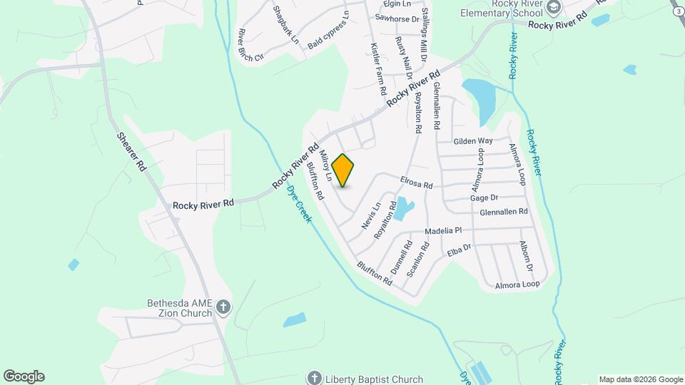 133 Milroy Ln Map and Location Details