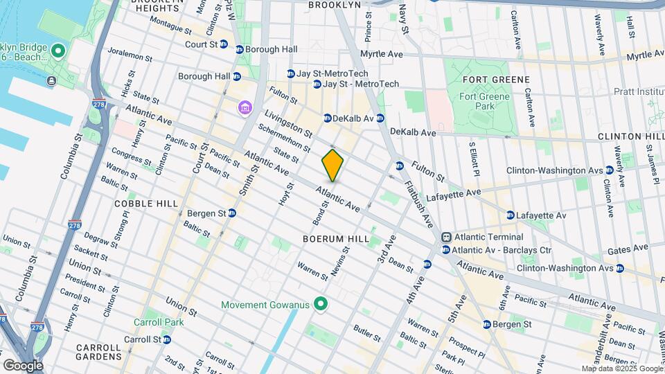 82 Bond St Map and Location Details