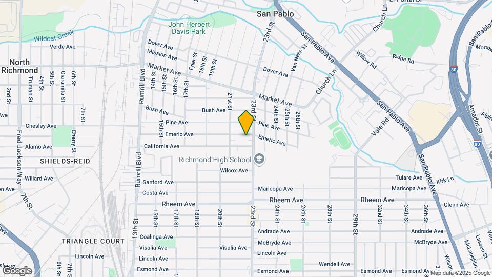 2216 Emeric Ave Map and Location Details