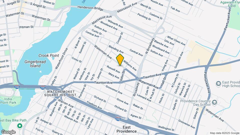 205 Waterman Ave, Unit 2ND Map and Location Details