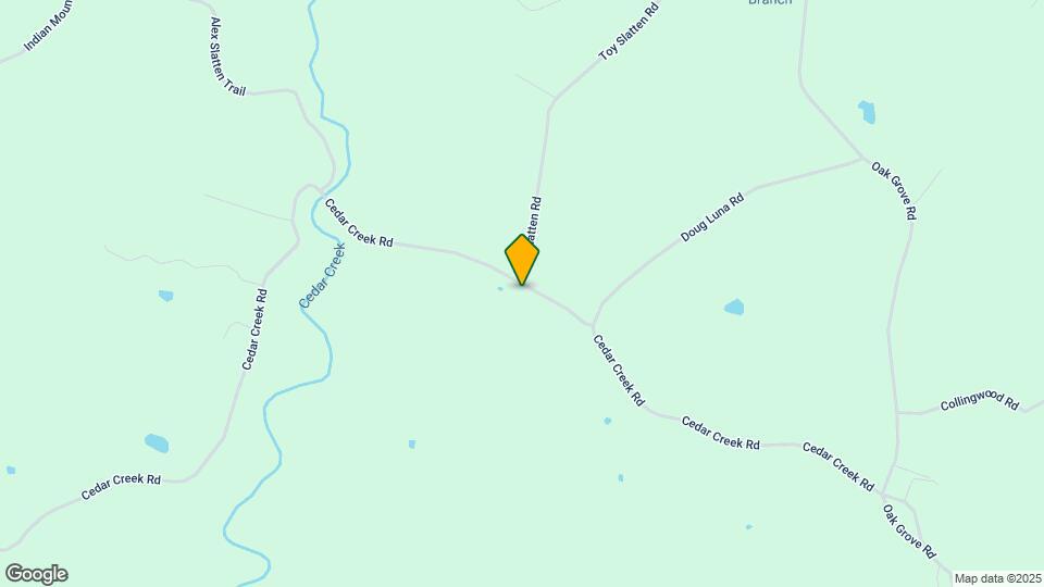 3486 Cedar Creek Rd Map and Location Details