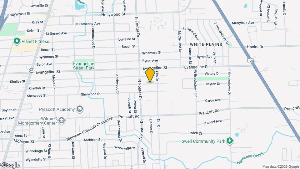 5112 Clayton Dr Map and Location Details