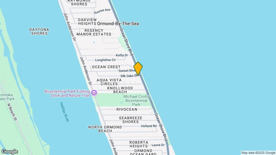 1926 Ocean Shore Blvd, Unit 103 Map and Location Details