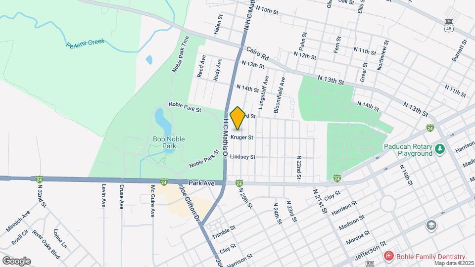 907 N 26th St Map and Location Details