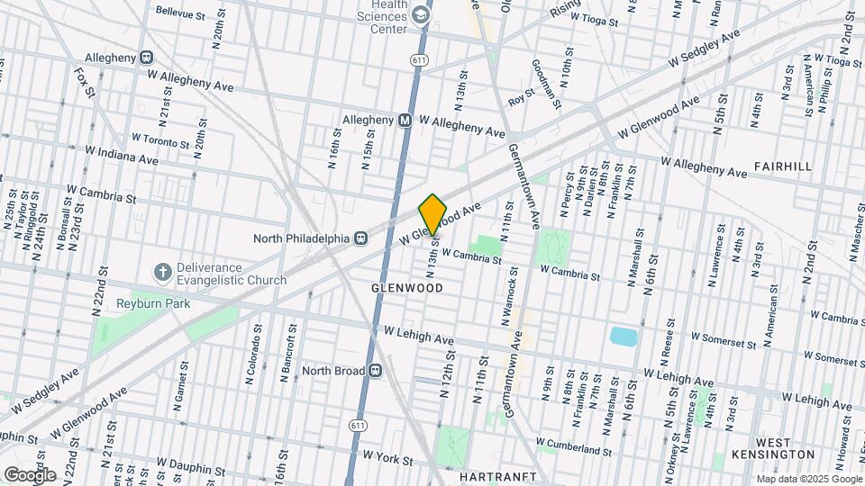 2908 N 13th St, Unit 2 Map and Location Details