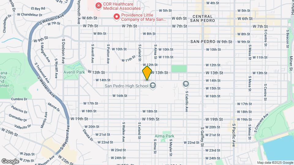 1057 W 14th St Mapa y Detalles de la Ubicación