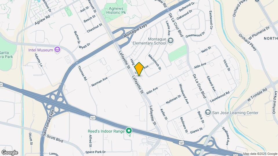 3570 Haig St Map and Location Details