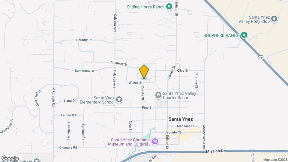 1309 Cheyenne Ln Map and Location Details