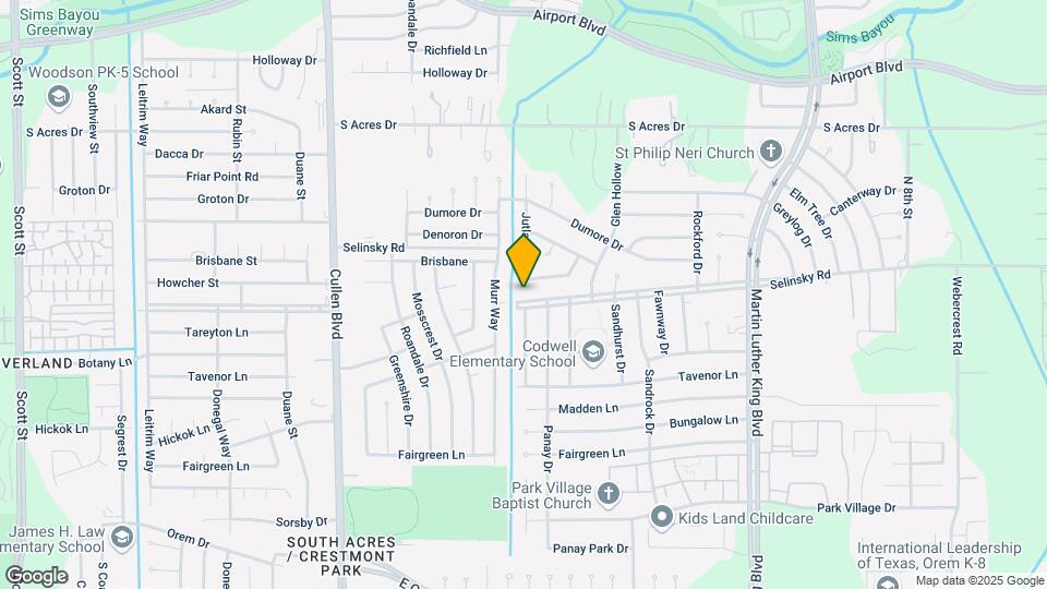 5107 Selinsky Rd Map and Location Details