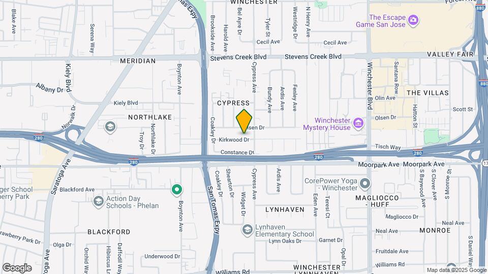 3523 Kirkwood Dr Map and Location Details