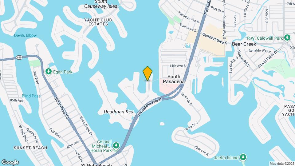 7540 Bay Island Dr S Map and Location Details