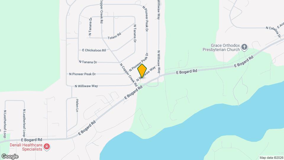 1678 N Williwaw Way Map and Location Details