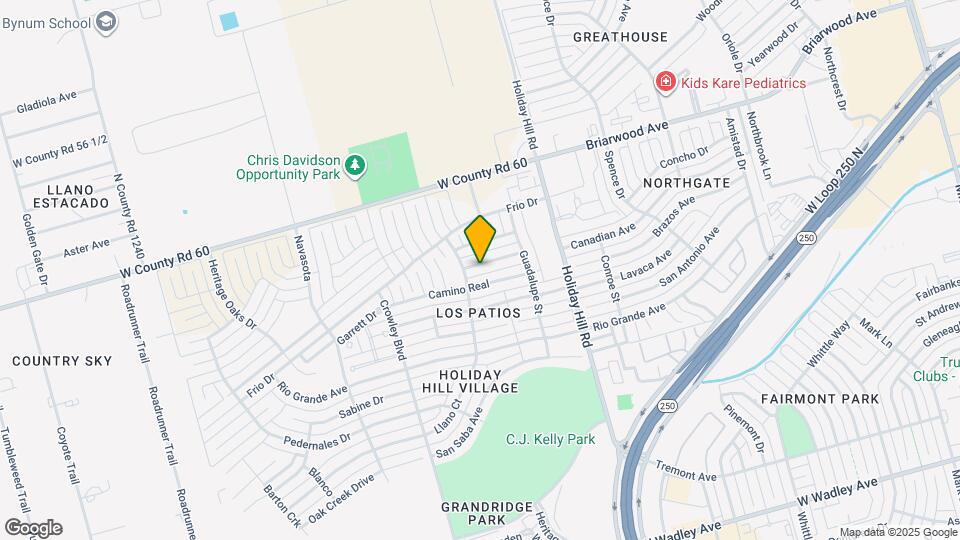 5517 Casa Grande Trail Map and Location Details