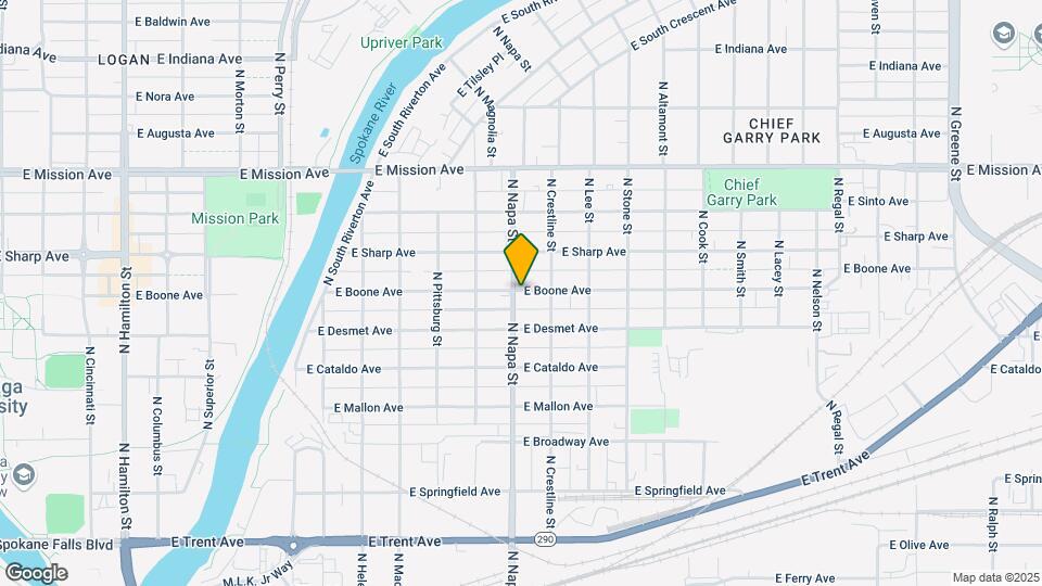 Boone Duplex Map and Location Details