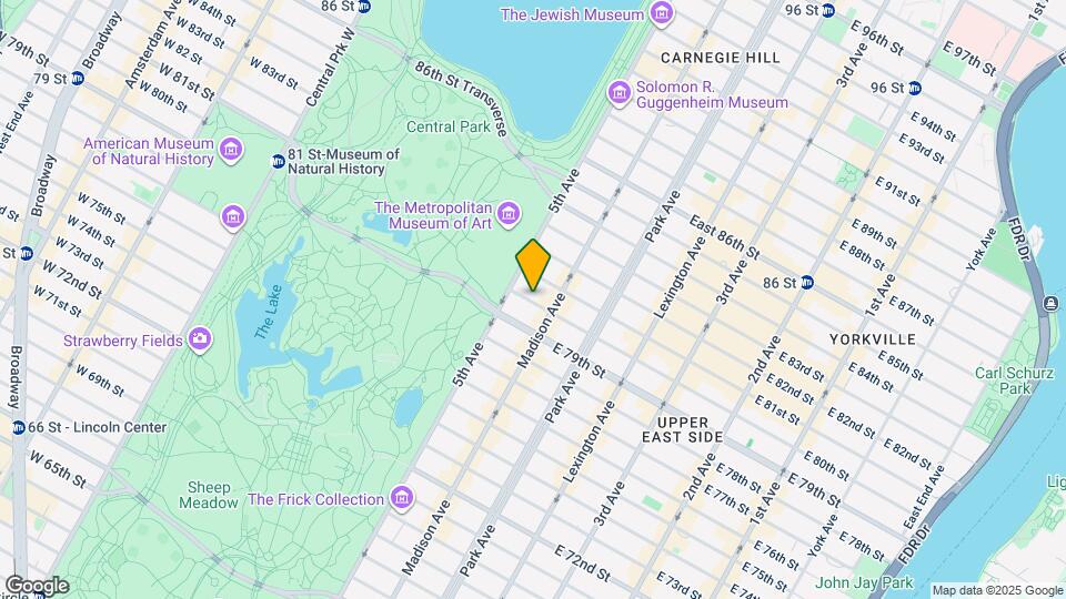 11 E 80th St Map and Location Details