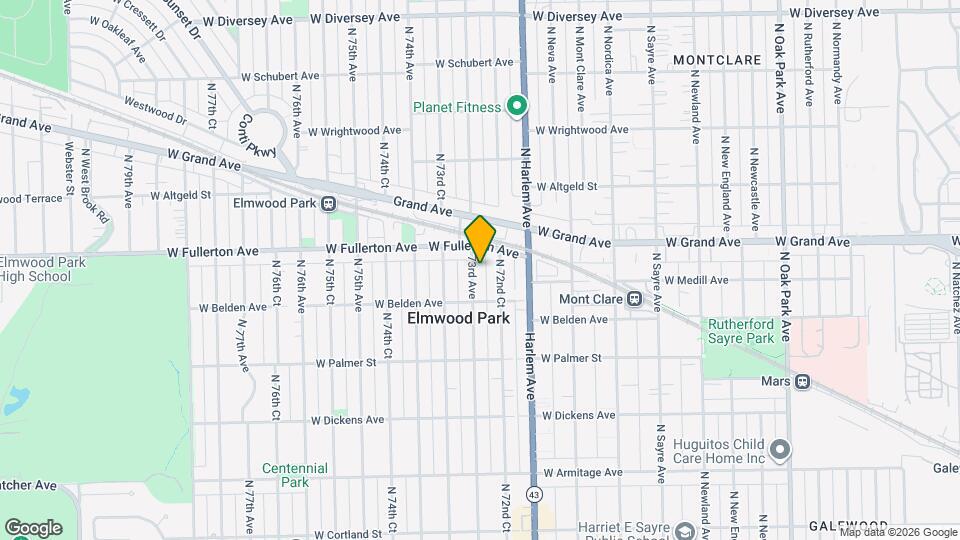 2327 N 73rd Ave, Unit 1 Map and Location Details