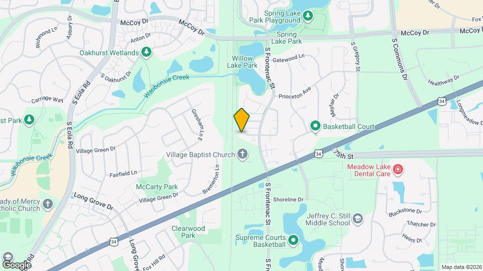 430 Echo Ln Map and Location Details