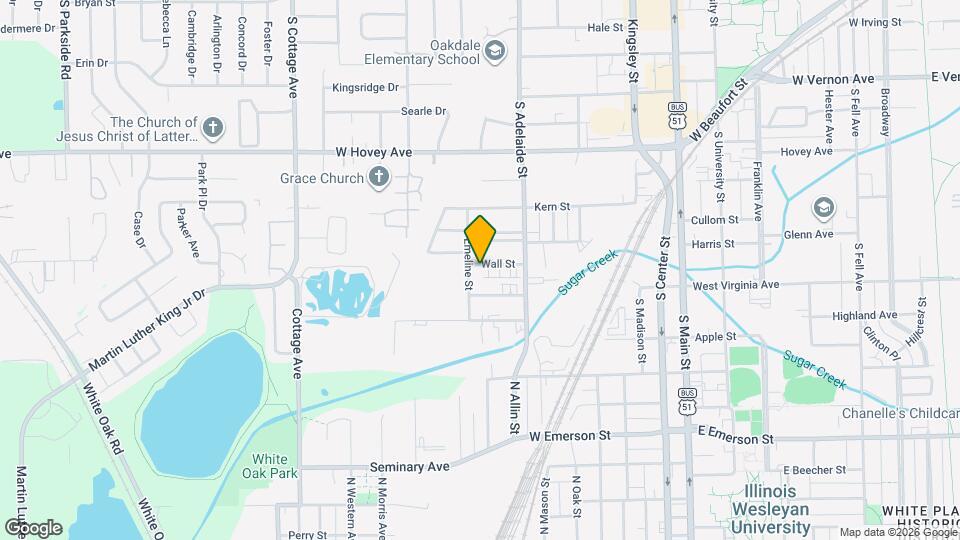 1215 Wall St Map and Location Details