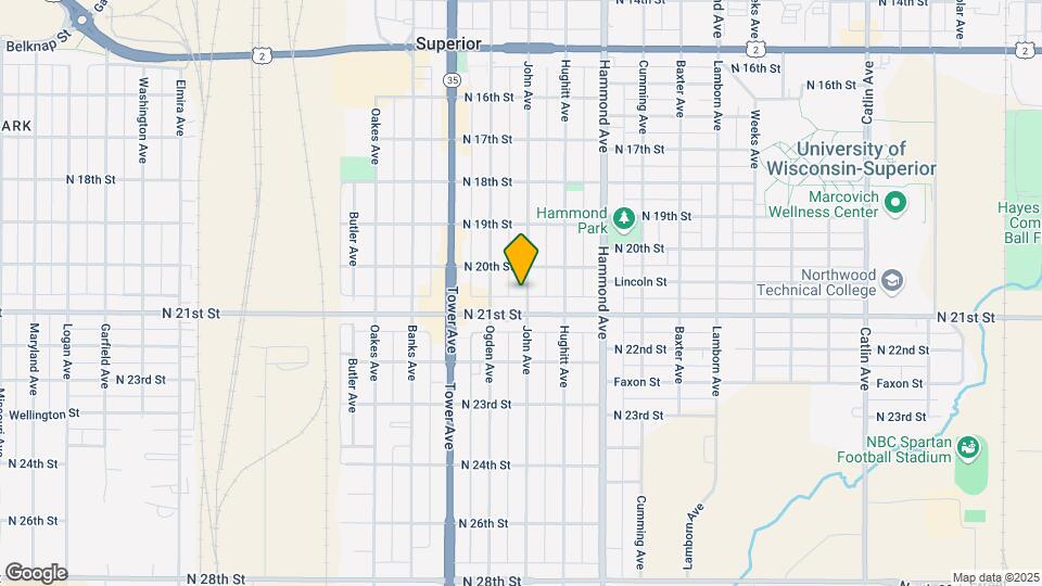 2017-2019 John Ave Map and Location Details