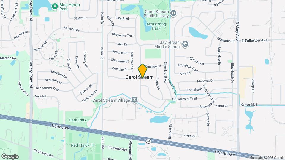 403 Arrowhead Trail Map and Location Details