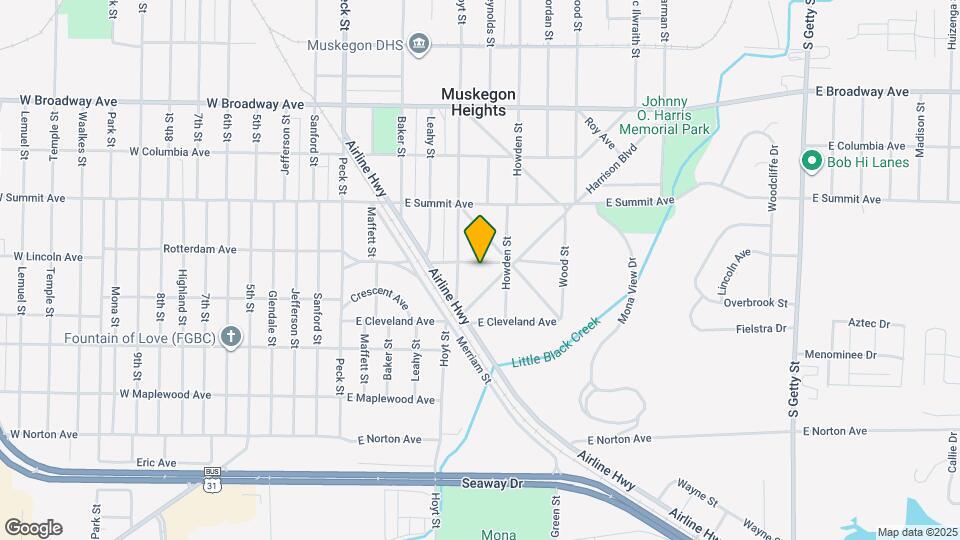 225 E Lincoln Ave Map and Location Details