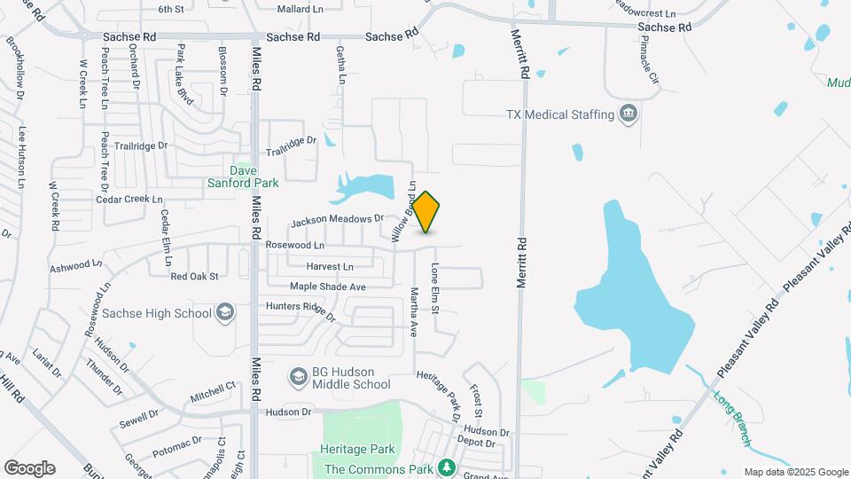 5109 Rosewood Ln Map and Location Details