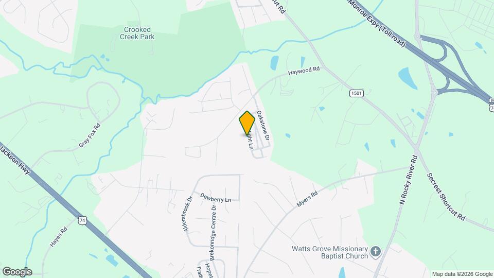 2038 Twilight Ln Mapa y Detalles de la Ubicación