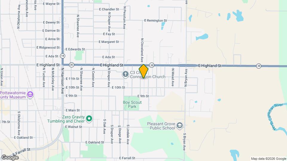 325 N Cleveland Ave Map and Location Details