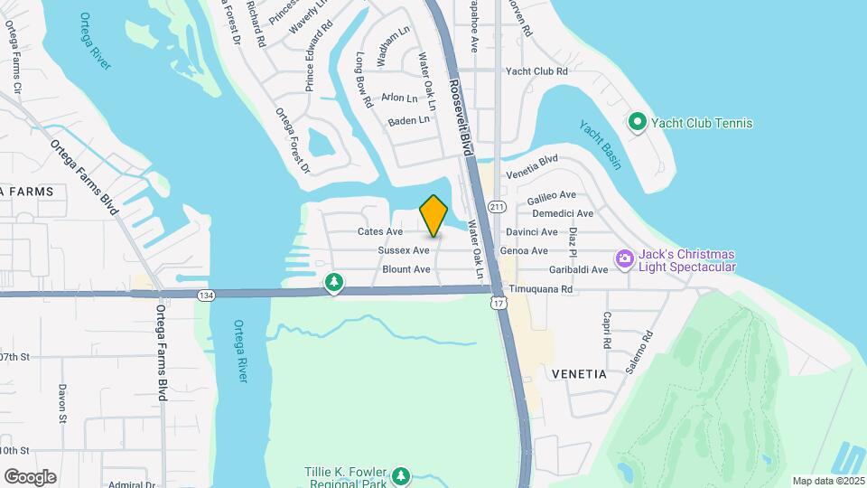 4603 Sussex Ave Map and Location Details