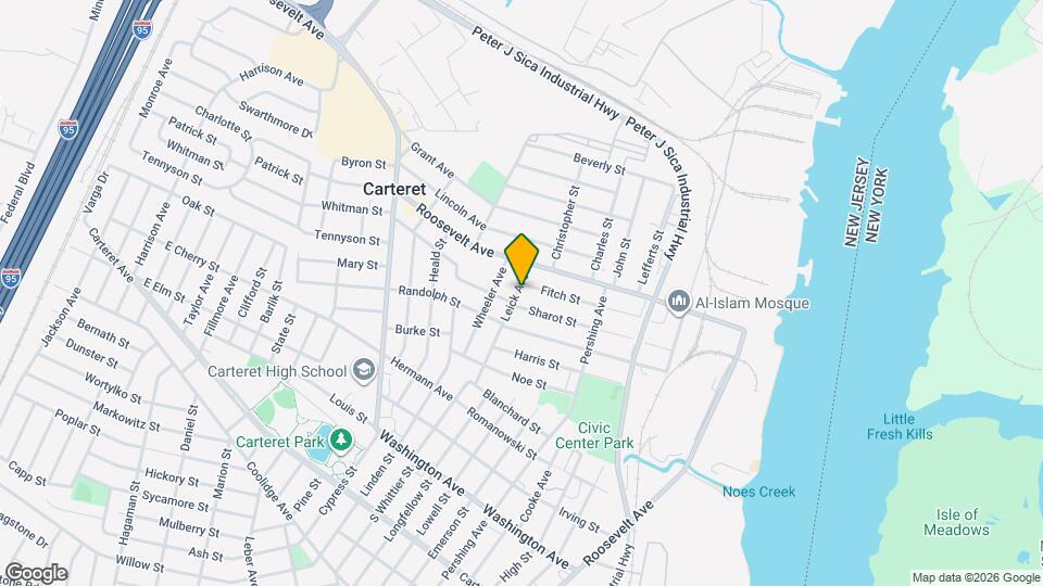 58 Leick Ave Map and Location Details