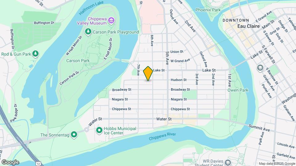 615 Hudson St, Unit 615 Map and Location Details
