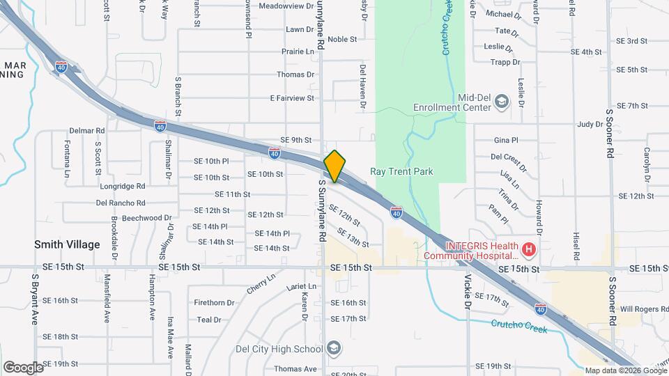 4309 Woodedge Dr Map and Location Details