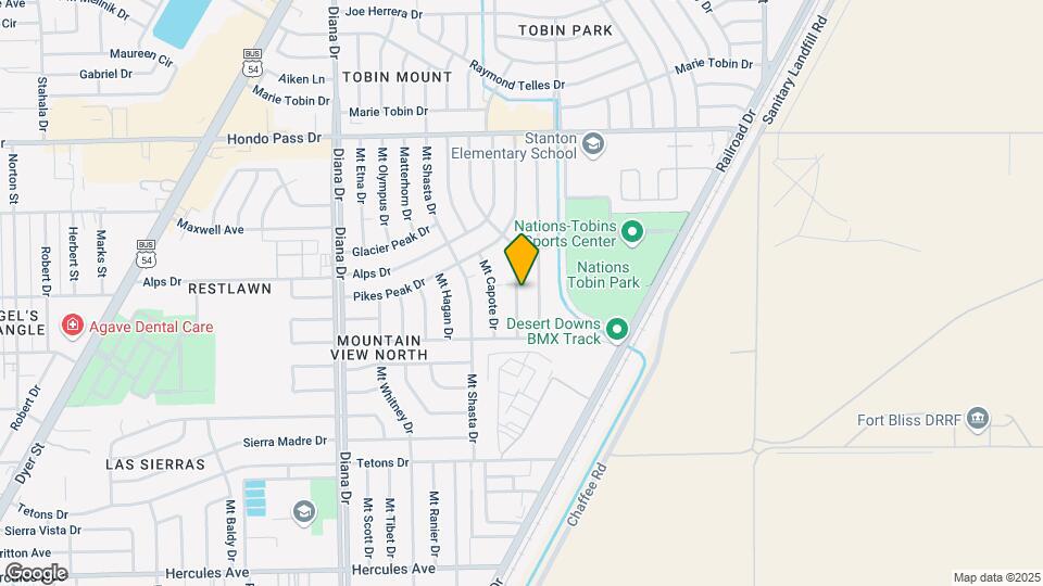 8818 Mt Elbert Dr Map and Location Details