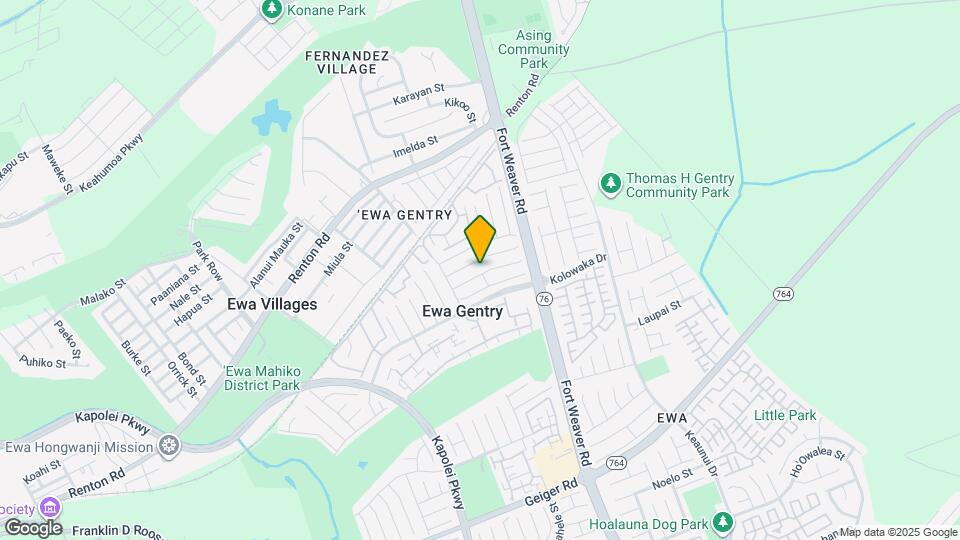 91-1092-1092 Pohahawai St Map and Location Details