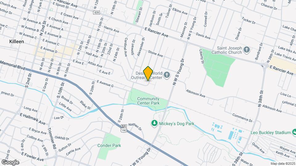 311 Crockett Dr Mapa y Detalles de la Ubicación