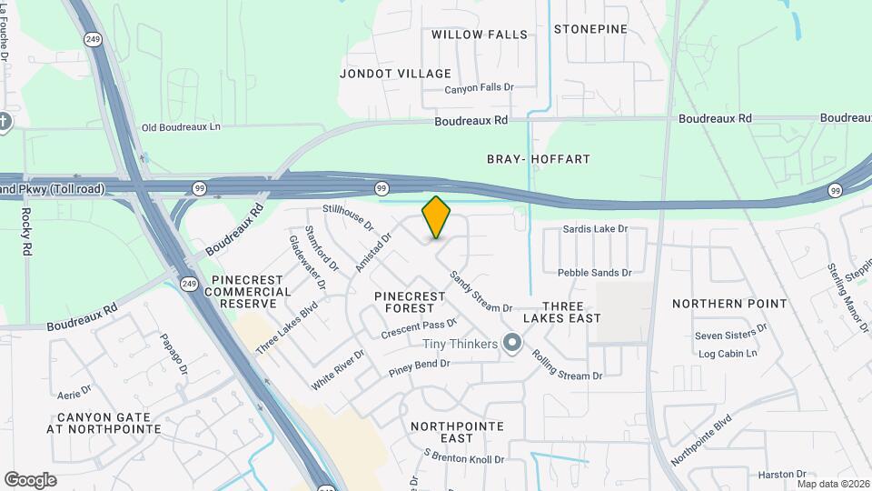 12035 Thornecrest Dr Mapa y Detalles de la Ubicación