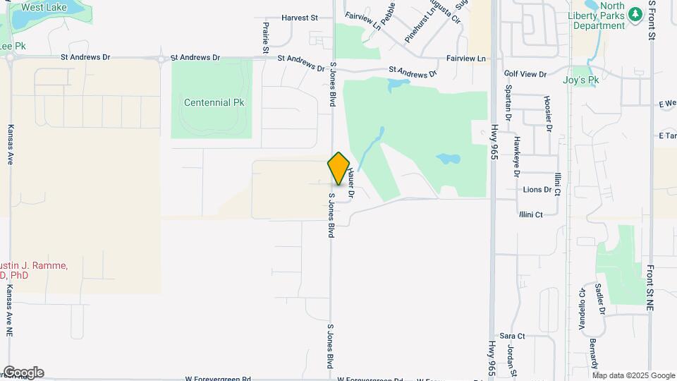 1050 S Jones Blvd Map and Location Details