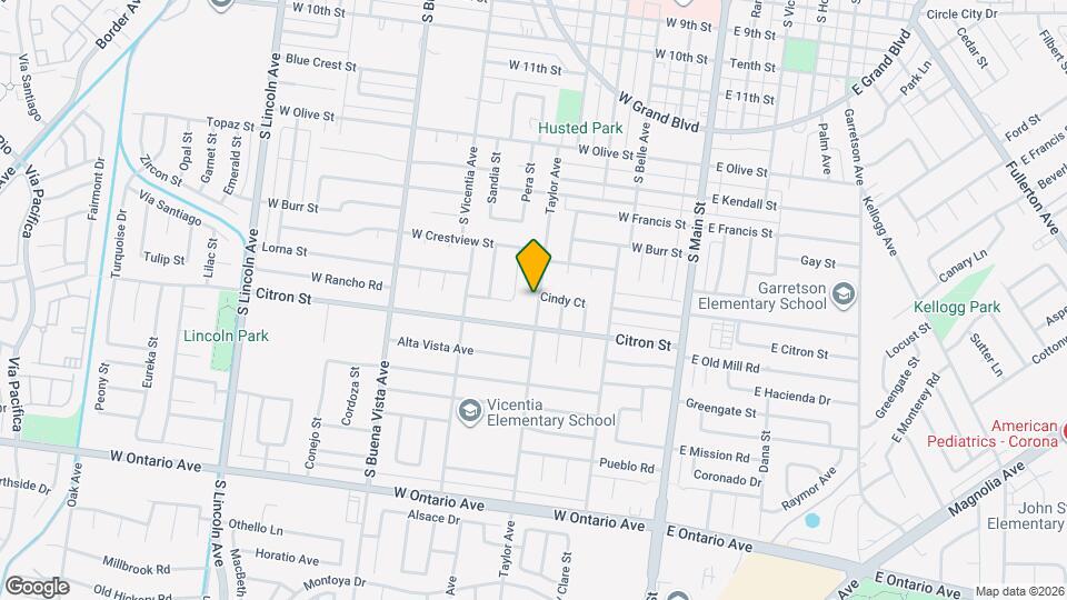 1728 Taylor Ave Mapa y Detalles de la Ubicación