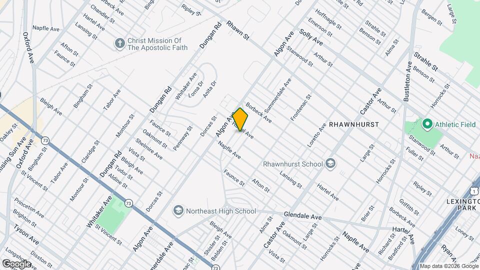 7727 Langdon St Map and Location Details