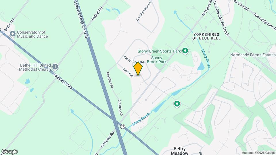 2522 Quail Run Map and Location Details