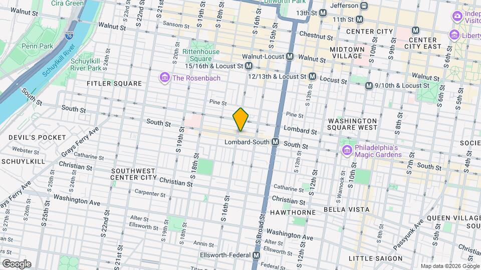 1539 S Stillman St Map and Location Details