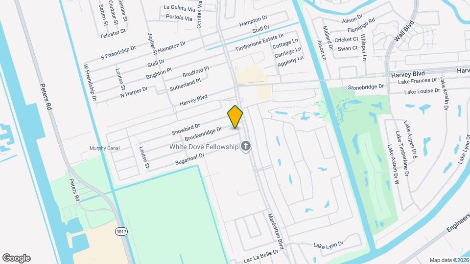 1909 Killington Dr Map and Location Details